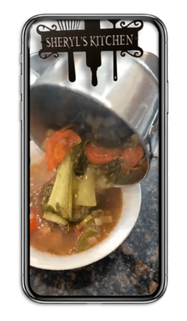 Chicken Foot Broth and Vegetable Soup